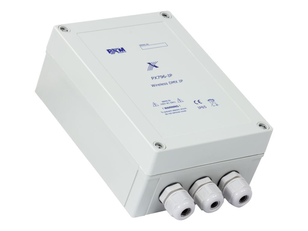 PXM - PX796-IP Wireless DMX IP PXM - PX796-IP Wireless DMX IP